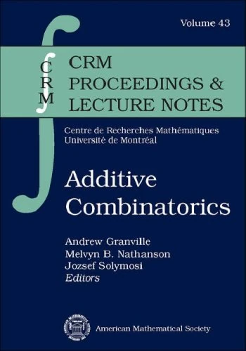Additive Combinatorics (CRM Proceedings & Lecture Notes)