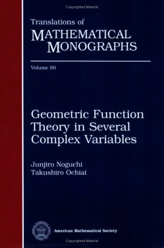 Geometric Function Theory in Several Complex Variables (Translations of Mathematical Monographs)