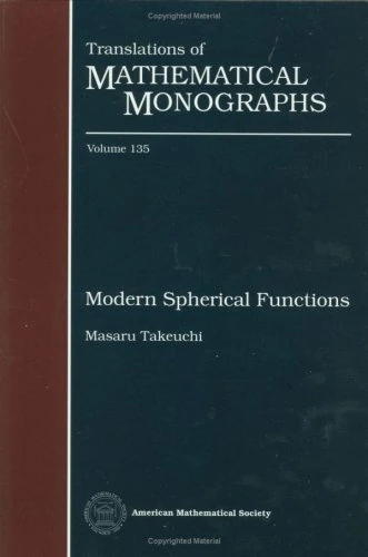 Modern Spherical Functions (Translations of Mathematical Monographs)