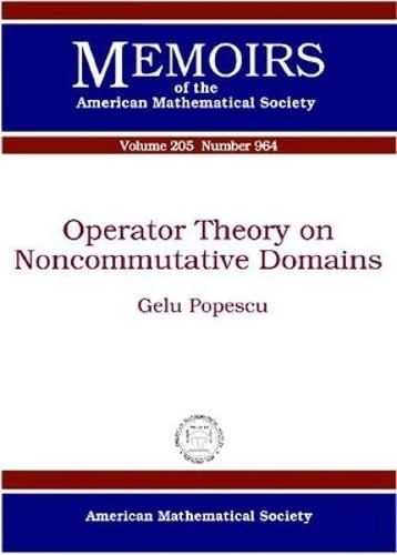 Operator Theory on Noncommutative Domains (Memoirs of the American Mathematical Society) - Image 1