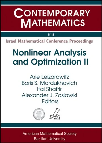 Nonlinear Analysis and Optimization II (Contemporary Mathematics)