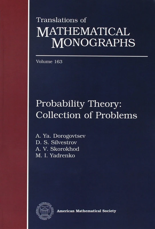 Probability Theory: Collection of Problems (Translations of Mathematical Monographs)