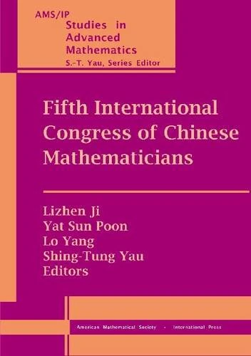Fifth International Congress of Chinese Mathematicians (AMS/IP Studies in Advanced Mathematics)