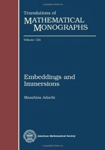 Embeddings and Immersions (Translations of Mathematical Monographs)
