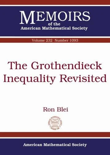 The Grothendieck Inequality Revisited (Memoirs of the American Mathematical Society)