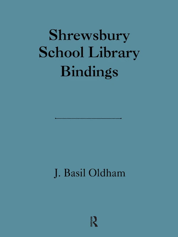 Shrewsbury School Library (History of Bookbinding Technique and Design) - Image 1