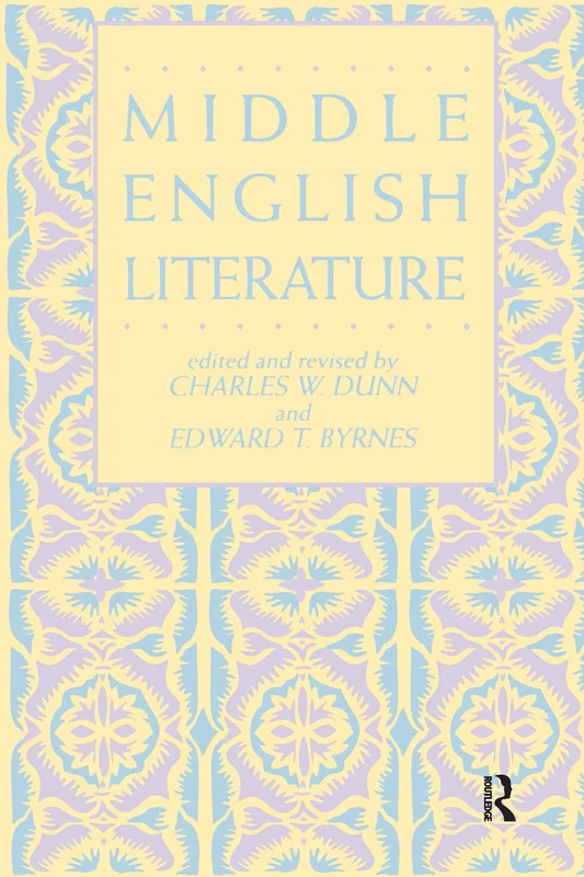 Middle English Literature: 1330 (Harvard Dissertations in Philosophy)