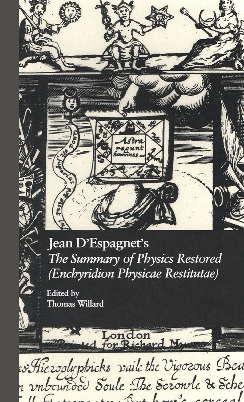 Routledge Jean D'Espagnet's The Summary of Physics Restored