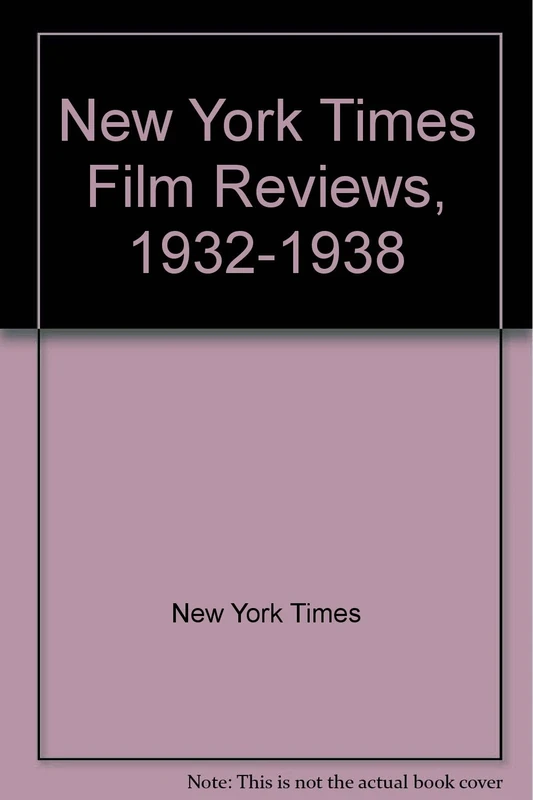 1932-1938 (New York Times Film Reviews) - Image 1