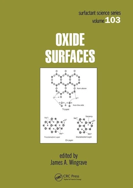 Oxide Surfaces: 103 (Surfactant Science)