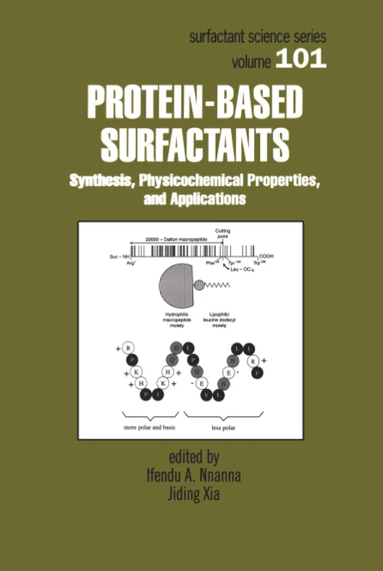 Protein-Based Surfactants: Synthesis: Physicochemical Properties, and Applications: 101 (Surfactant Science)
