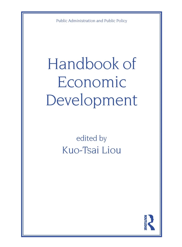 Handbook of Economic Development: 69 (Public Administration and Public Policy)