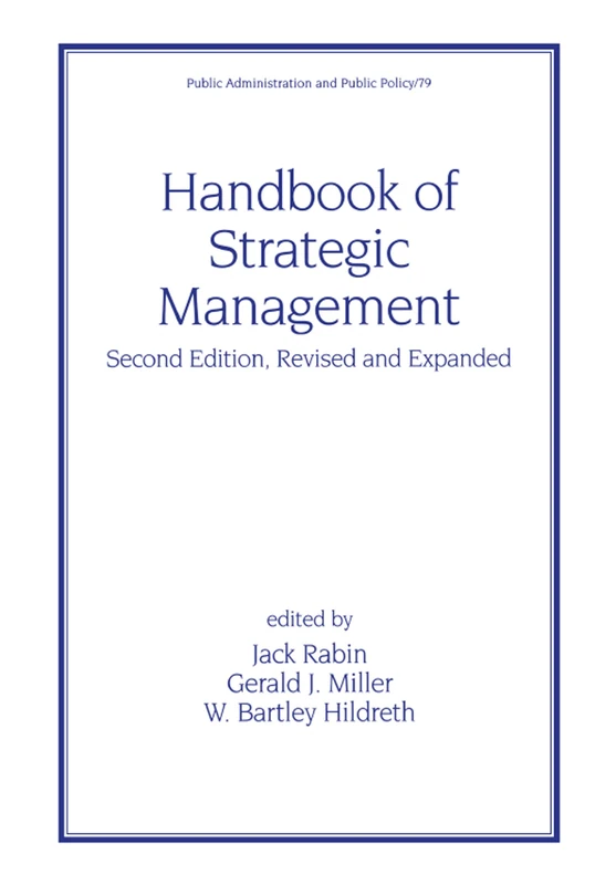 Routledge Handbook of Strategic Management - 2nd Edition
