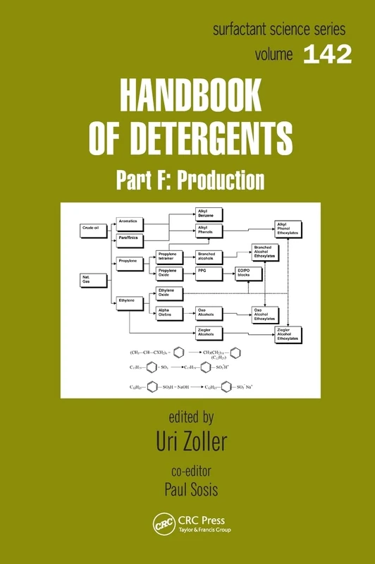 Handbook of Detergents, Part F: Production: 142 (Surfactant Science)