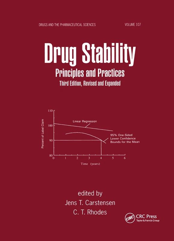 Drug Stability, Revised, and Expanded: Principles and Practices: 107 (Drugs and the Pharmaceutical Sciences)