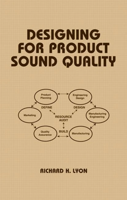 Designing for Product Sound Quality: 127 (Mechanical Engineering (Marcel Dekker Hardcover))