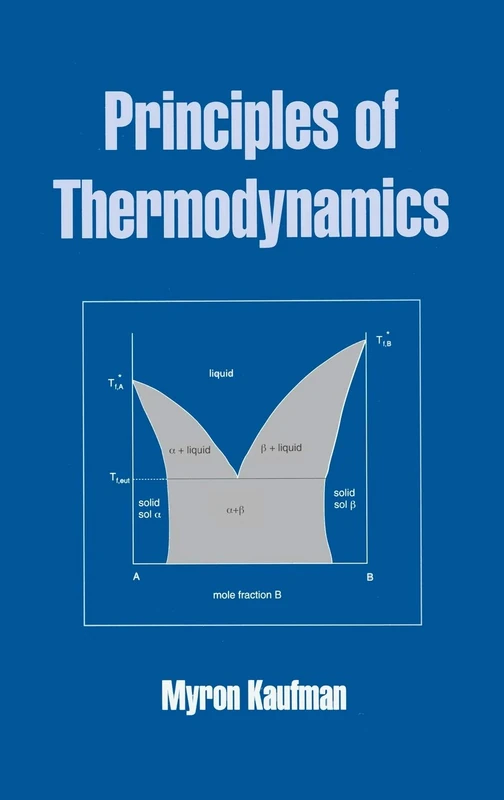 Principles of Thermodynamics: 15 (Undergraduate Chemistry: A Series of Textbooks)
