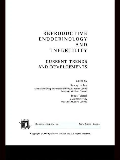 CRC Press - Reproductive Endocrinology and Infertility Book