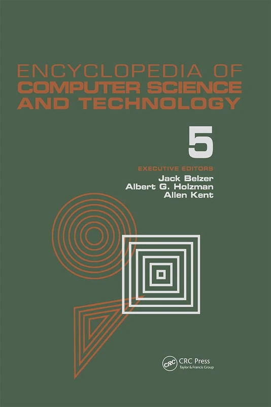 CRC Press Encyclopedia of Computer Science and Technology Vol 5