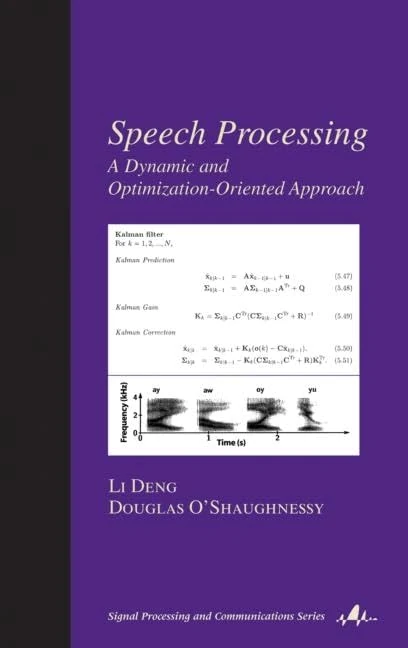 CRC Press Speech Processing - Signal Processing and Communications