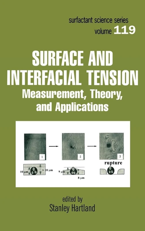Surface and Interfacial Tension: Measurement, Theory, and Applications: 119 (Surfactant Science)