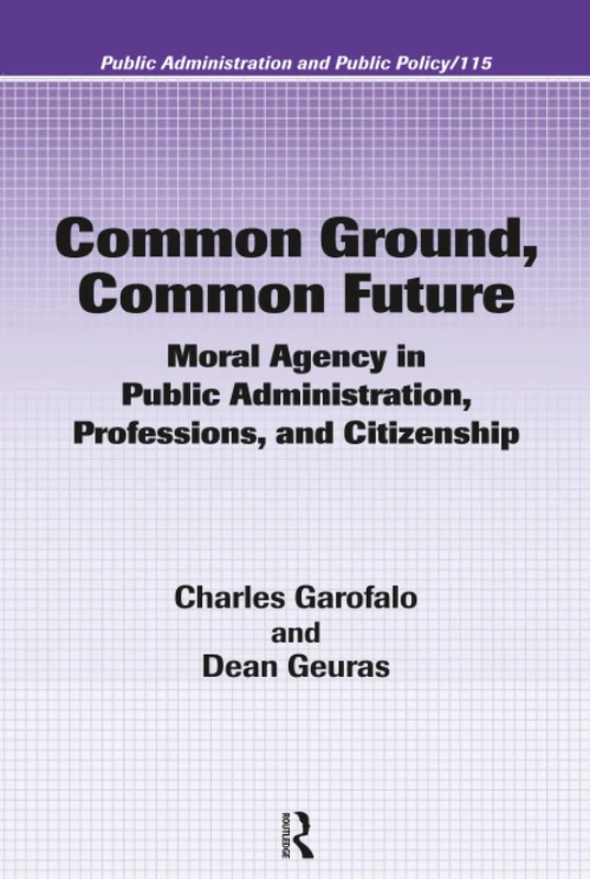 Routledge Common Ground, Common Future - Moral Agency Book - Image 1