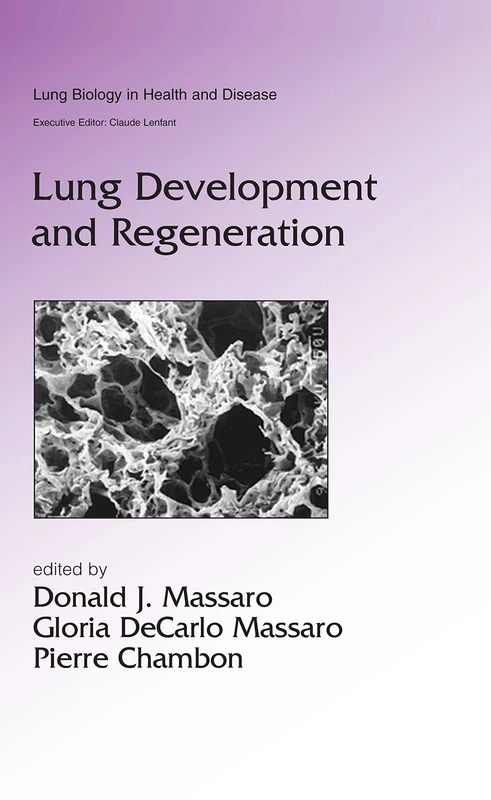 CRC Press Lung Development and Regeneration: 190 Book