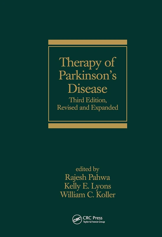 CRC Press Therapy of Parkinson's Disease - 3rd Edition