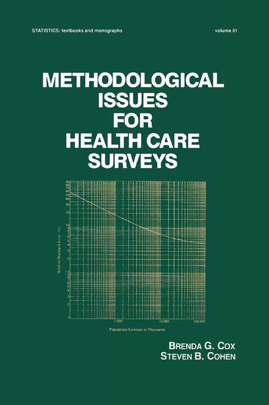 Methodological Issues for Health Care Surveys: 61 (Statistics: A Series of Textbooks and Monographs)