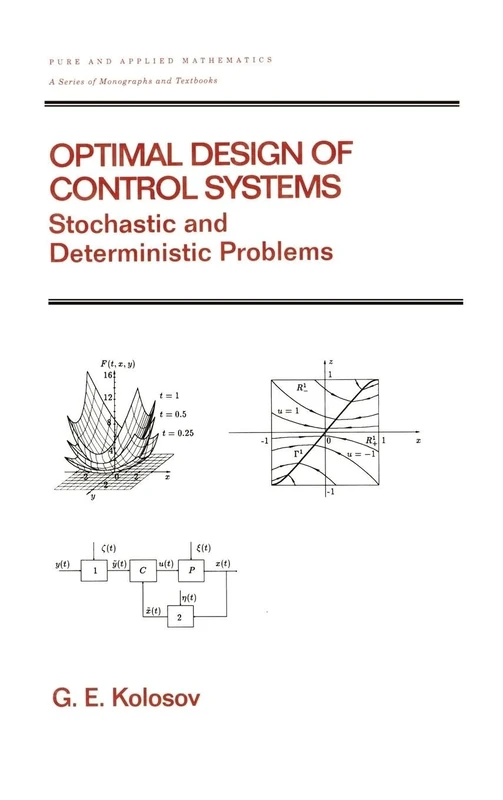 Optimal Design of Control Systems: Stochastic and Deterministic Problems (Pure and Applied Mathematics: A Series of Monographs and Textbooks/221) (Chapman & Hall/CRC Pure and Applied Mathematics)