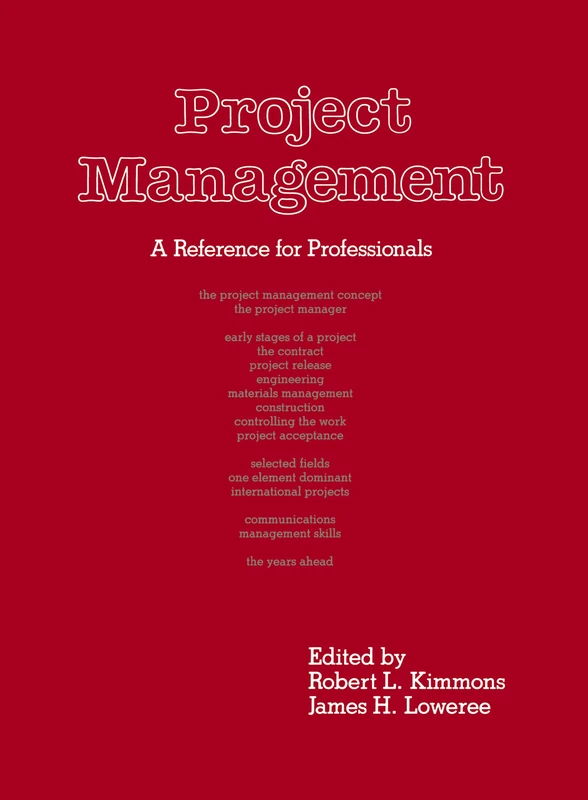 Project Management: A Reference for Professionals (Cost Engineering)