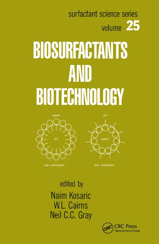 CRC Press Biosurfactants and Biotechnology: 25 Reference