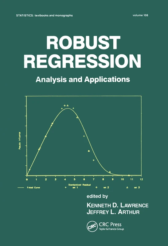 Robust Regression: Analysis and Applications: 108 (Statistics: A Series of Textbooks and Monographs)