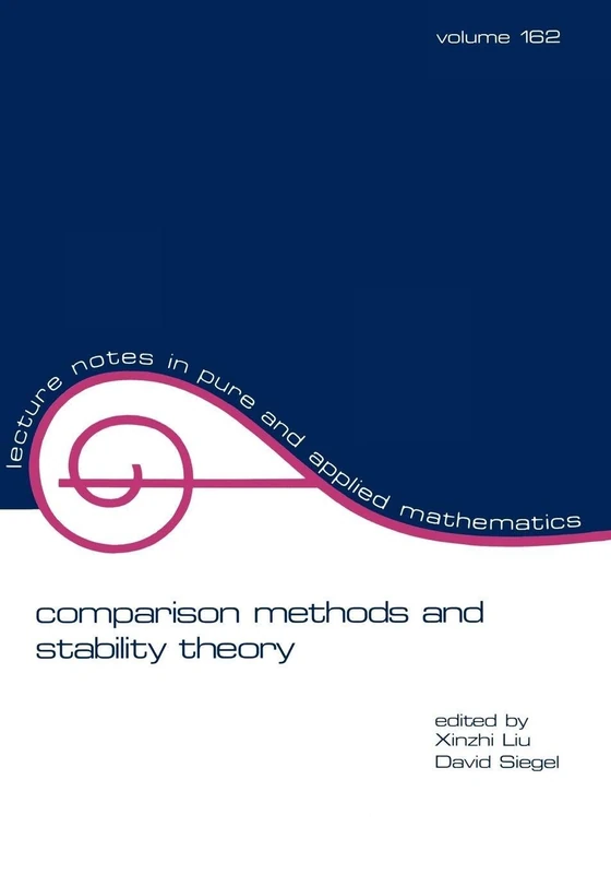 CRC Press Comparison Methods and Stability Theory - Vol 162 - Image 1