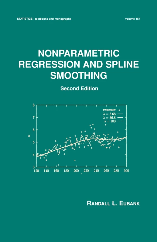 Nonparametric Regression and Spline Smoothing: 157 (Statistics: A Series of Textbooks and Monographs)