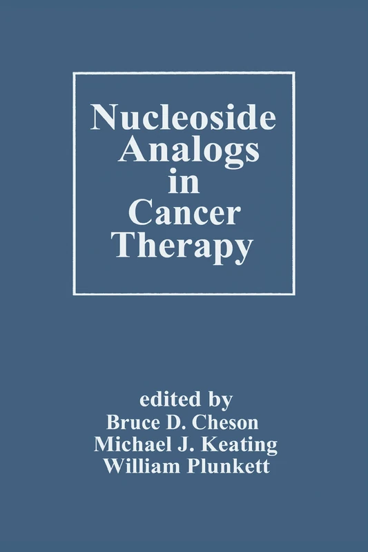 CRC Press Nucleoside Analogs in Cancer Therapy - Medical Book - Image 1