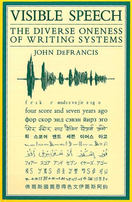 Visible Speech: Diverse Oneness of Writing Systems (Asian Interactions and Comparisons (Hardcover))