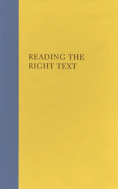 Reading the Right Text: An Anthology of Contemporary Chinese Drama