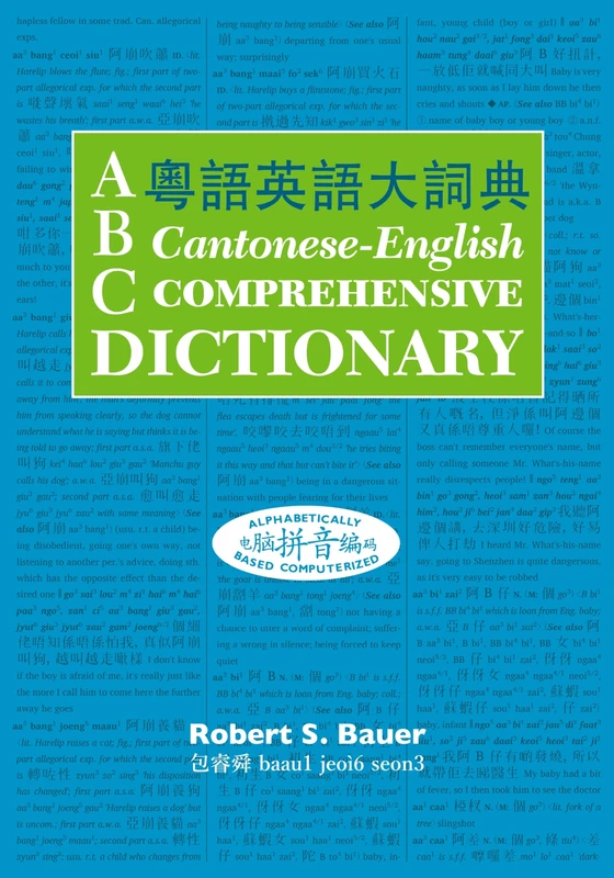 ABC Cantonese-English Comprehensive Dictionary: 22 (ABC Chinese Dictionary Series)