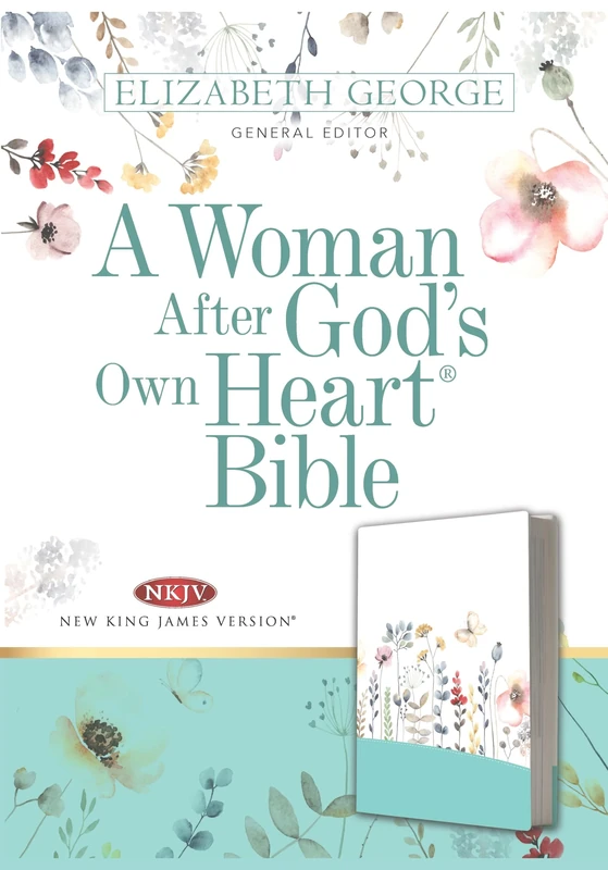 A Woman After God's Own Heart Bible, Country Floral: New King James Version, Country Floral, Leatherlike