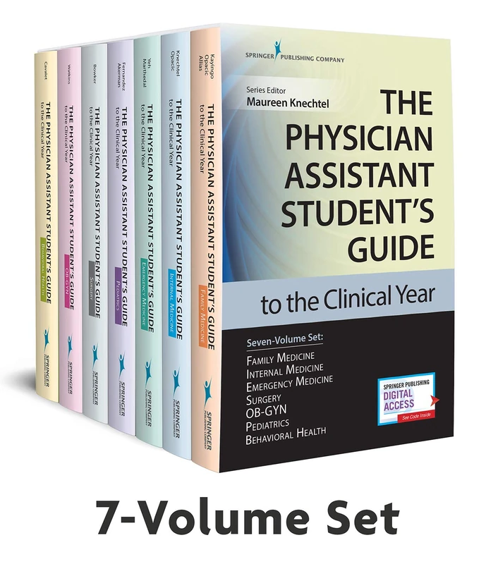 The Physician Assistant Student’s Guide to the Clinical Year Seven-Volume Set: With Free Online Access!