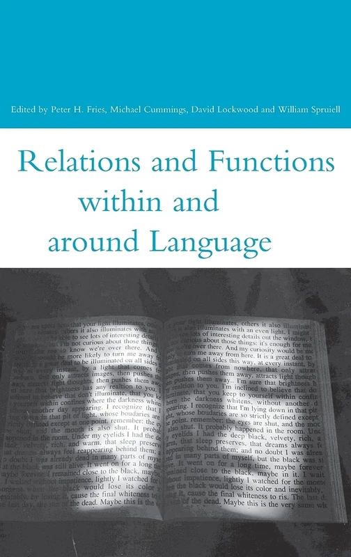 Relations and Functions Within and Around Language (Continuum Contemporaries)