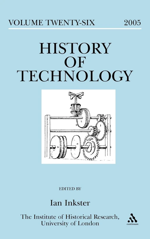 History of Technology 2005: Engineering Disasters v. 26: Including Special Issue: Engineering Disasters