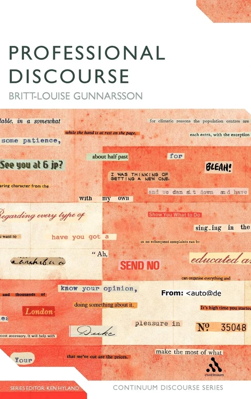 Professional Discourse (Continuum Discourse): 10