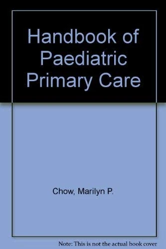 Handbook of Paediatric Primary Care