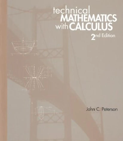 Technical Mathematics: With Calculus