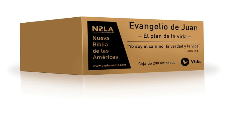 Nbla, Evangelio de Juan, 'el Plan de la Vida', Tapa Rústica, Caja de 200: El Plan De La Vida, Caja De 200 - Image 1