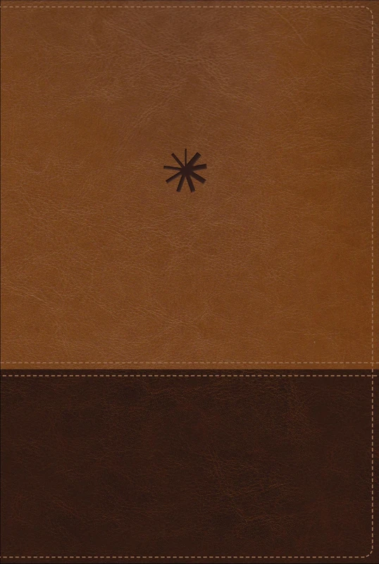 NBLA, Biblia Cronológica de Estudio, Interior a cuatro colores, Leathersoft, dos tonos café, Comfort Print: New Biblia De La Americas, ... Dos Tonos Café, Comfort Print