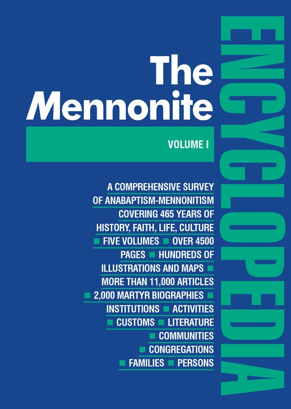 Mennonite Encyclopedia/ Vol 1: Volume 1: 01