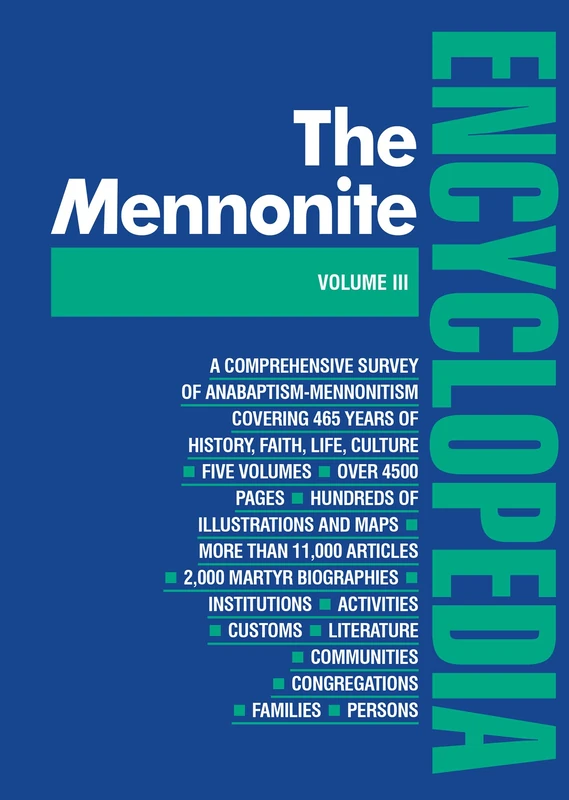 Mennonite Encyclopedia/ Vol 3: Volume 3: 03